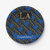 LA CHAMPS PAPPTELLER (Vorderseite)