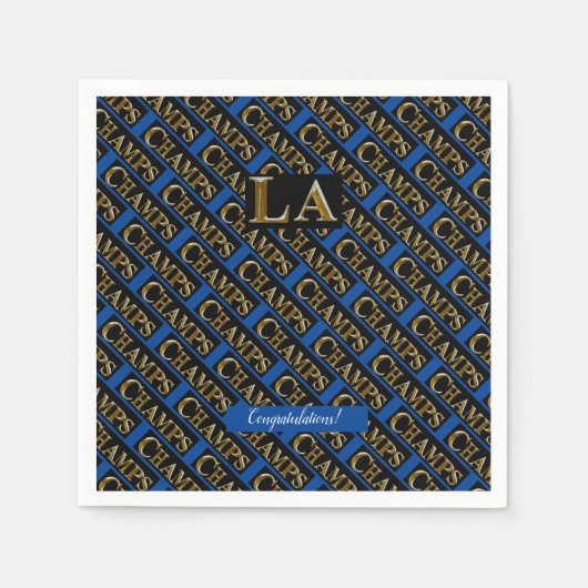 LA CHAMPS SERVIETTE (Vorderseite)