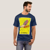 La Chancla Mexico Drehend Flop Latino Mama Chancla T-Shirt (Vorne ganz)