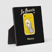 la Chancla yellow  Fotoplatte (Vorderseite)