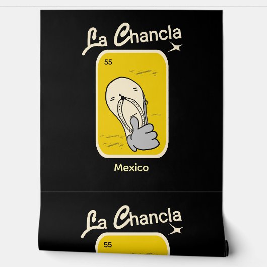 la Chancla yellow Tapete (Abrollen)