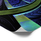 La Chanteuse IV 20" x 16" Print Poster (Ecke)