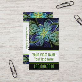 La Chanteuse IV Personal Business Card Visitenkarte