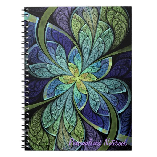 La Chanteuse IV personalisiertes Notizbuch Notizblock (Vorderseite)