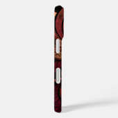La Chanteuse Rouge Red Abstrakt Pattern Case-Mate iPhone Hülle (Rückseite / Rechts)