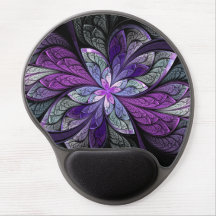 La Chanteuse Violett Gel-Mausunterlage