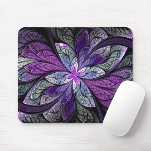 La Chanteuse Violett Mausunterlage Mousepad (Mit Mouse)