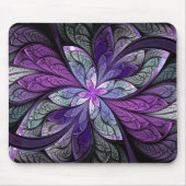 La Chanteuse Violett Mausunterlage Mousepad (Vorne)