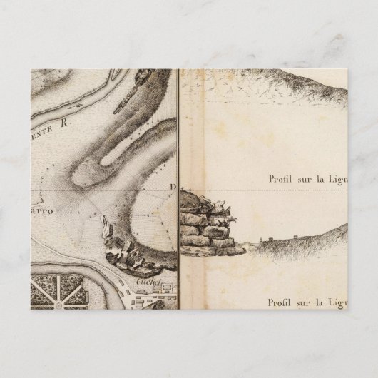 La Charente Atlas Karte (Vorderseite)