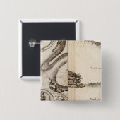 La Charente Atlas Karte Button (Vorne & Hinten)