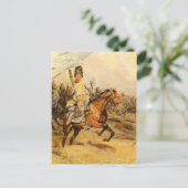 La Charge Postkarte (Stehend Vorderseite)