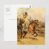 La Charge Postkarte (Vorne/Hinten)