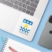 La Chaux-de-Fonds Wappen, Schweiz Aufkleber (Laptop mit iPhone)