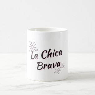 "LA CHICA BRAVA WILDE FRAU" KAFFEETASSE
