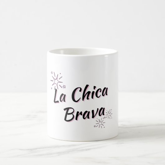 "LA CHICA BRAVA WILDE FRAU" KAFFEETASSE (Mittel)