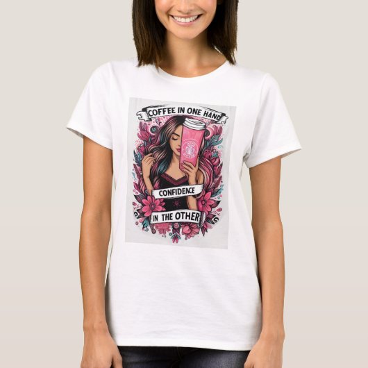 La chica del café T-Shirt (Vorderseite)