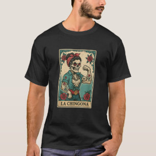 La Chingona Funny Spanish Mexican Bingo - Geschenk T-Shirt