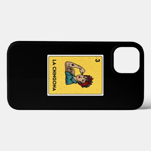 La Chingona Mexican Lottery Bingo Game Card Player Case-Mate iPhone Hülle (Rückseite (Horizontal))