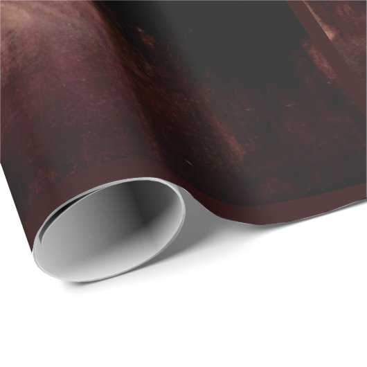 La Chola Mona Lisa Mexikanisch Geschenkpapier (Rolleneckpunkt)