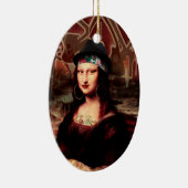 La Chola Mona Lisa Mexikanisch Keramik Ornament (Rechts)
