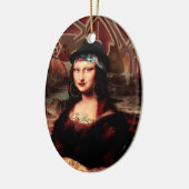 La Chola Mona Lisa Mexikanisch Keramik Ornament (Links)