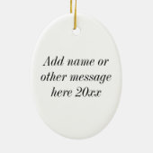 La Chola Mona Lisa Mexikanisch Keramik Ornament (Hinten)