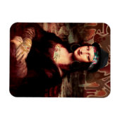 La Chola Mona Lisa Mexikanisch Magnet (Horizontal)