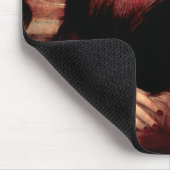 La Chola Mona Lisa Mexikanisch Mousepad (Ecke)