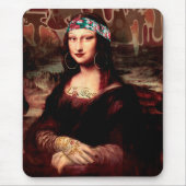 La Chola Mona Lisa Mexikanisch Mousepad (Vorne)