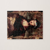La Chola Mona Lisa Mexikanisch Puzzle (Horizontal)