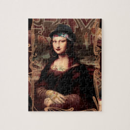 La Chola Mona Lisa Mexikanisch Puzzle