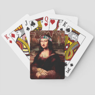La Chola Mona Lisa Mexikanisch Spielkarten