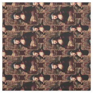La Chola Mona Lisa Mexikanisch Stoff