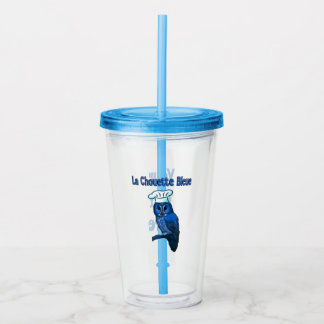 La Chouette Bleue Café Acryltrinkbecher