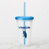 La Chouette Bleue Café Acryltrinkbecher (Vorderseite)