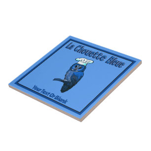 La Chouette Bleue Café Fliese