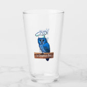 La Chouette Bleue Café Glas (Vorderseite)