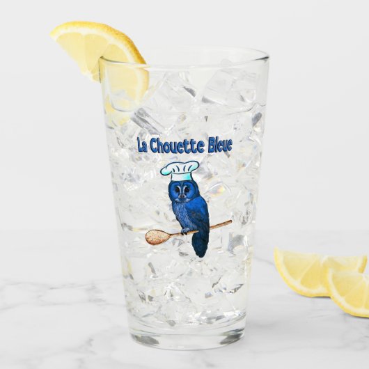 La Chouette Bleue Café Glas (Vorderseite Ice)