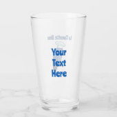 La Chouette Bleue Café Glas (Rückseite)