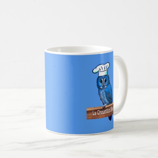 La Chouette Bleue Café Kaffeetasse (VorderseiteRechts)