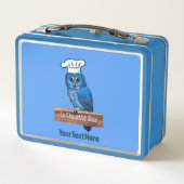 La Chouette Bleue Café Metall Brotdose (Rückseite)
