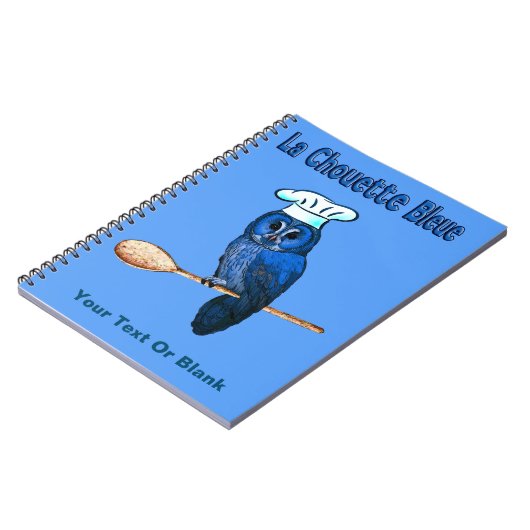 La Chouette Bleue Café Notizblock (Linke Seite)