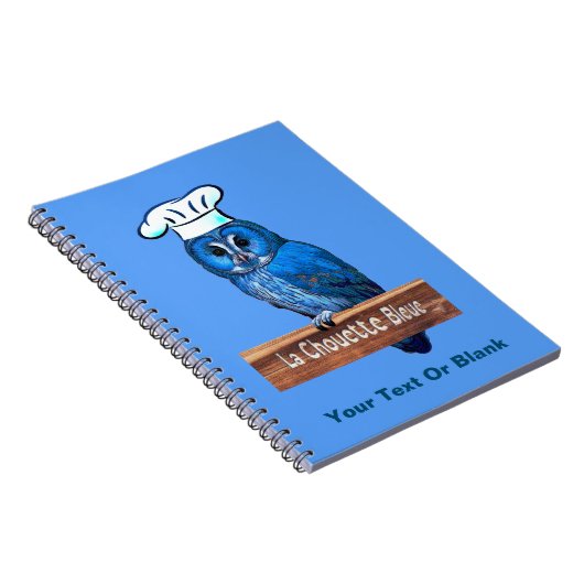 La Chouette Bleue Café Notizblock (Rechte Seite)