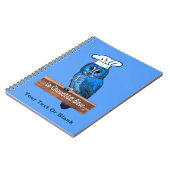 La Chouette Bleue Café Notizblock (Linke Seite)