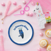 La Chouette Bleue Café Pappteller (Party)