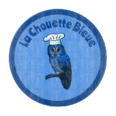 La Chouette Bleue Café Schneidebrett (Vorderseite)