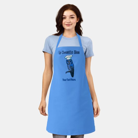 La Chouette Bleue Café Schürze (Getragen)