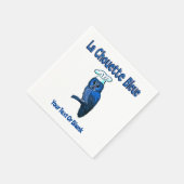 La Chouette Bleue Café Serviette (Ecke)