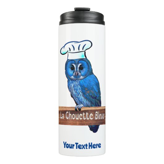La Chouette Bleue Café Thermosbecher (Vorderseite)