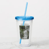 La Chute Wasserfall im Forillon Nationalpark Acryltrinkbecher (Rückseite)